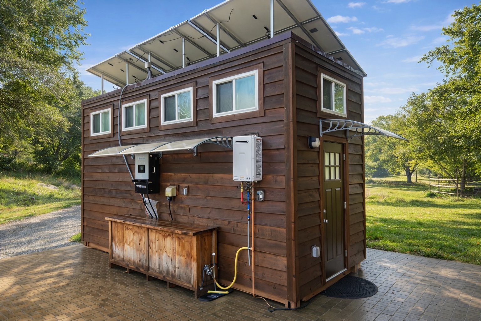 Modern Solar-Ready Tiny Home on Foundation with Delivery Available - Image 3