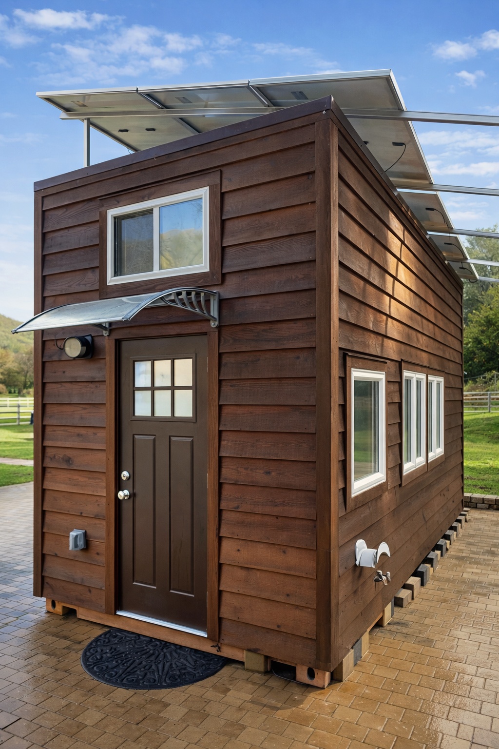 Modern Solar-Ready Tiny Home on Foundation with Delivery Available