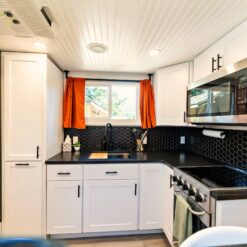 Modern Farmhouse Tiny Home on Wheels | Move-In Ready Design - Image 15