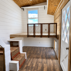 Beautiful Cedar Tiny Home on Wheels with Custom Craftsmanship - Image 13