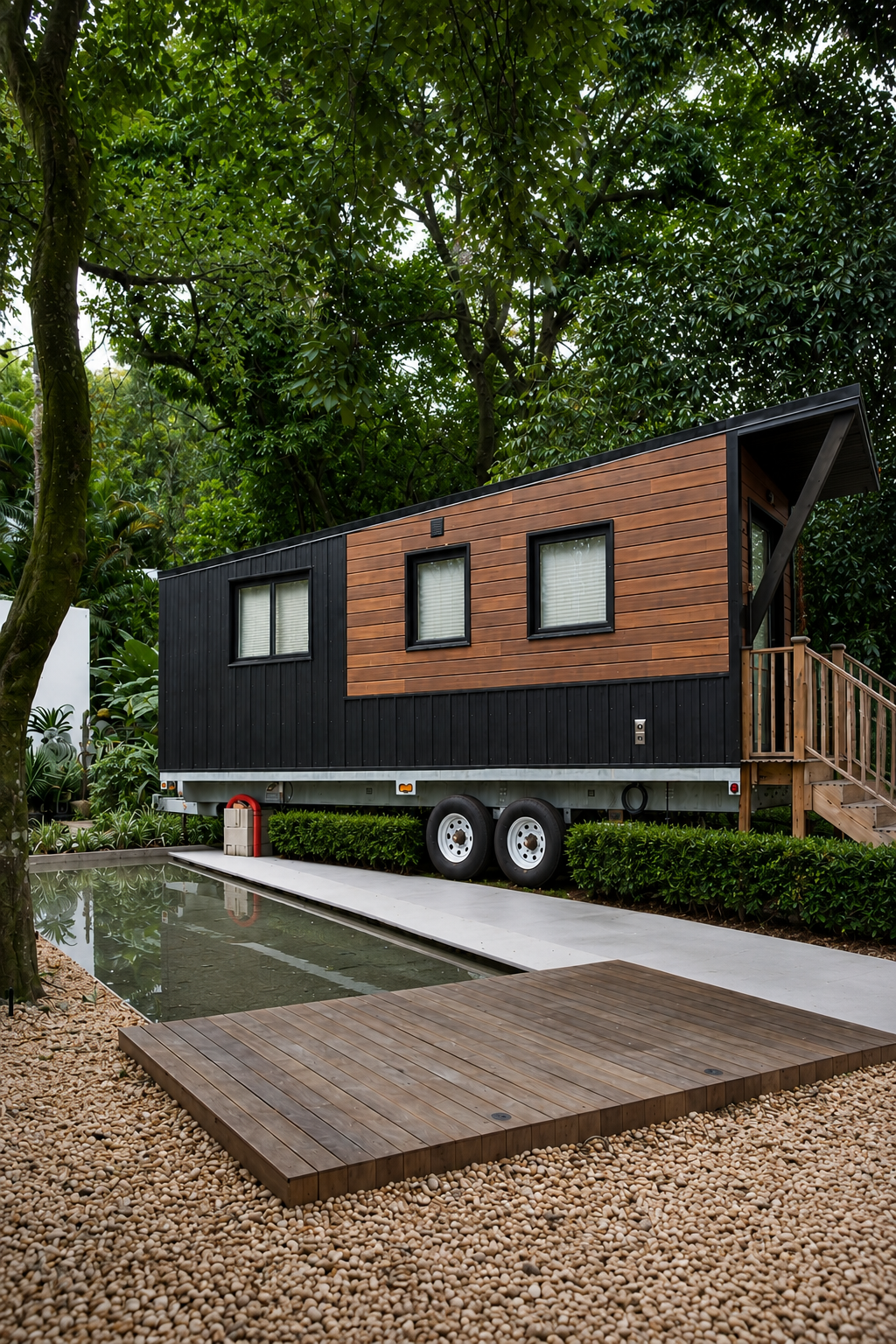 Luxury Tiny House for Sale | Main-Level Bedroom & Modern Features