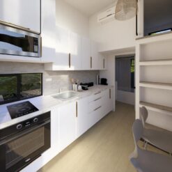 Modern 25-Ft Tiny House on Wheels – Certified Construction & Nationwide Delivery