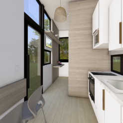 Modern 25-Ft Tiny House on Wheels – Certified Construction & Nationwide Delivery - Image 9