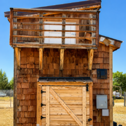 Beautiful Cedar Tiny Home on Wheels with Custom Craftsmanship - Image 5