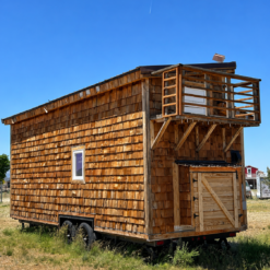 Beautiful Cedar Tiny Home on Wheels with Custom Craftsmanship - Image 4