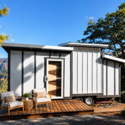 Luxury Tiny Home with Solar Power, Mini-Split HVAC & Relaxing Deck