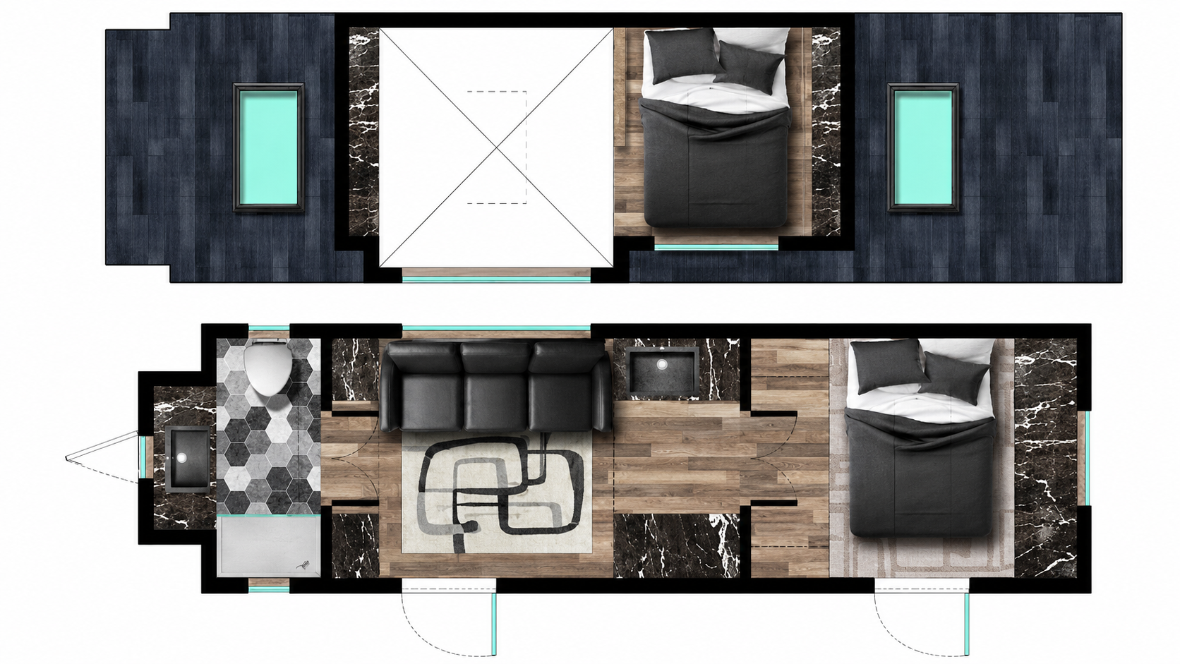 New 2026 Tiny Home Shell with Flexible 2-Bedroom Layou - Image 6