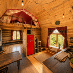 Amish-Built Tiny Home ADU on Skids – Move-In Ready